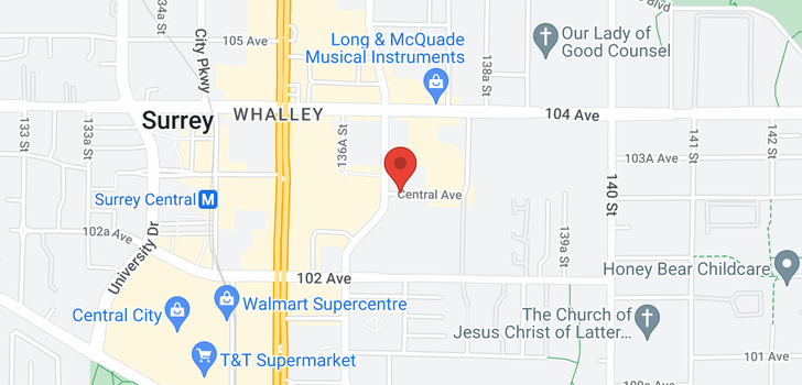 map of 3103 13495 CENTRAL AVENUE